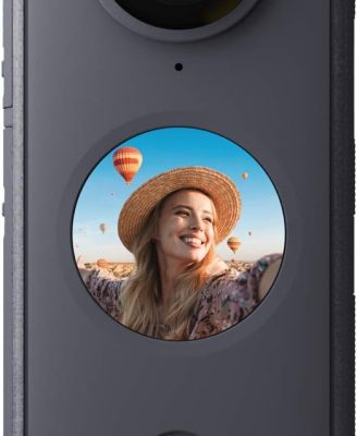 Insta360 ONE X2 360 Degree Waterproof Action Camera, 5.7K 360, Stabilization, Touch Screen, AI Editing, Live Streaming, Webcam, Voice Control