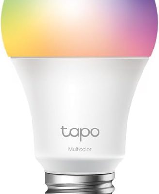 Tapo TP-Link Smart Light Bulbs, 16M Colors RGBW, Dimmable, Alexa Frustration-Free Setup, A19, 60W Equivalent, 800LM CRI>90, 2.4GHz WiFi only L531E